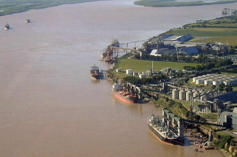 puerto san lorenzo y san martín granos infraestructura