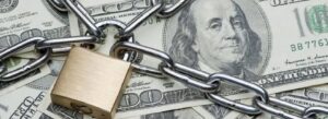 dólar con candado