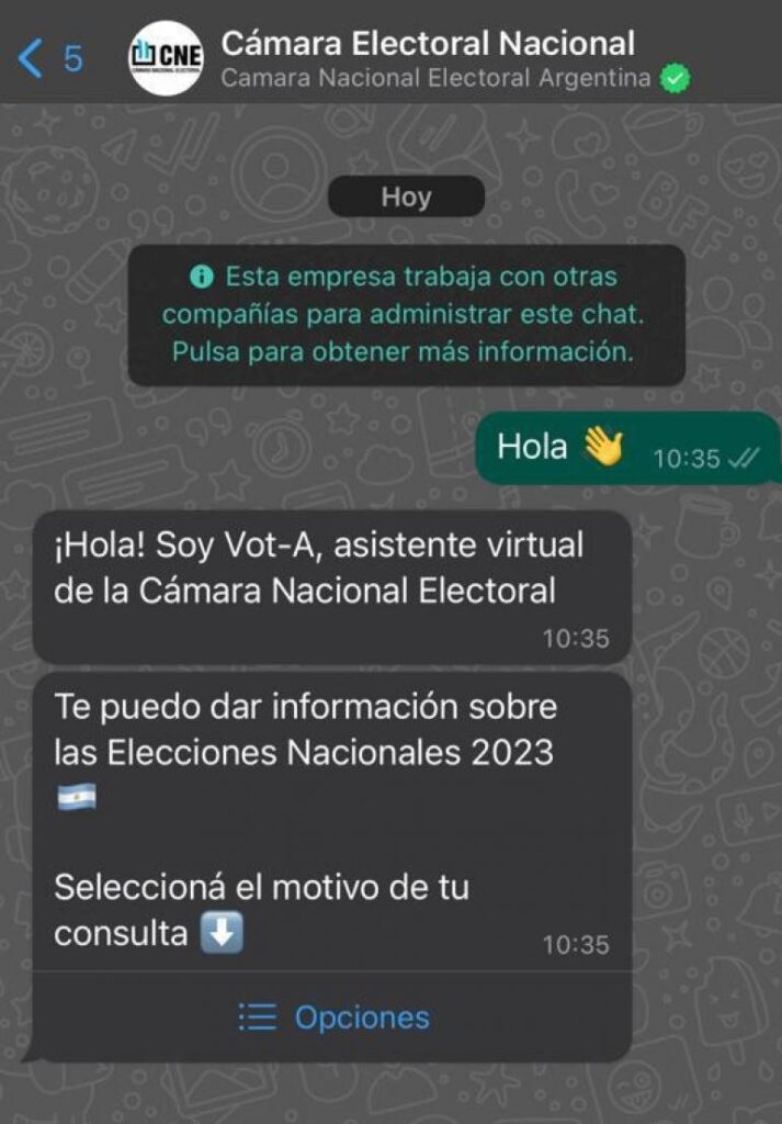 CNE chatbot
