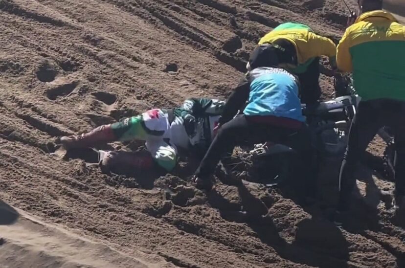 Carrera de motos Mar del Plata