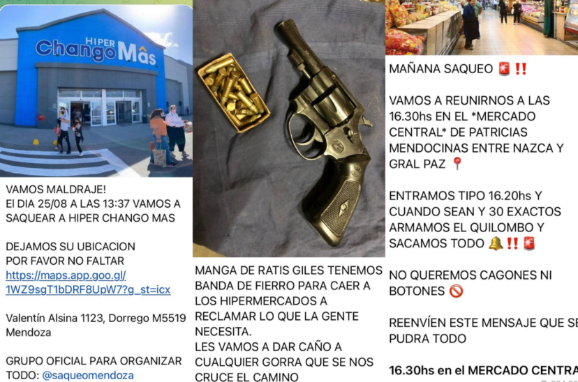 saqueos Telegram