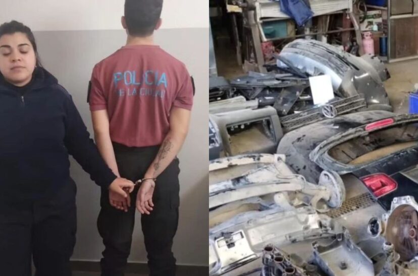 Policía detenido