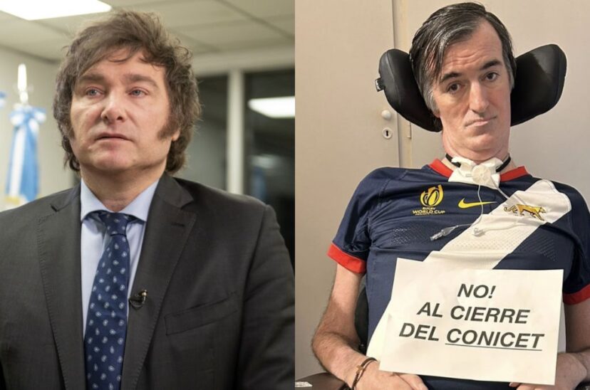 Javier Milei Esteban Bullrich
