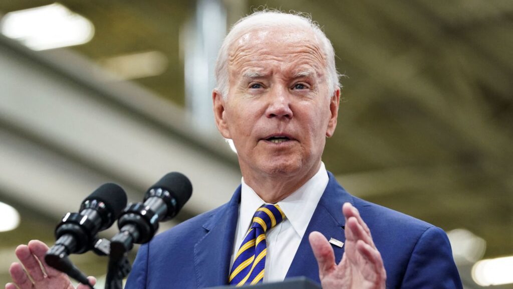 Joe Biden conference