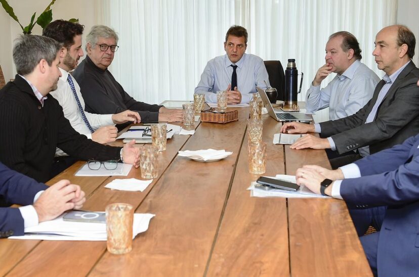 Massa y su gabinete