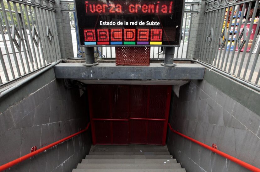 Paro de subte total