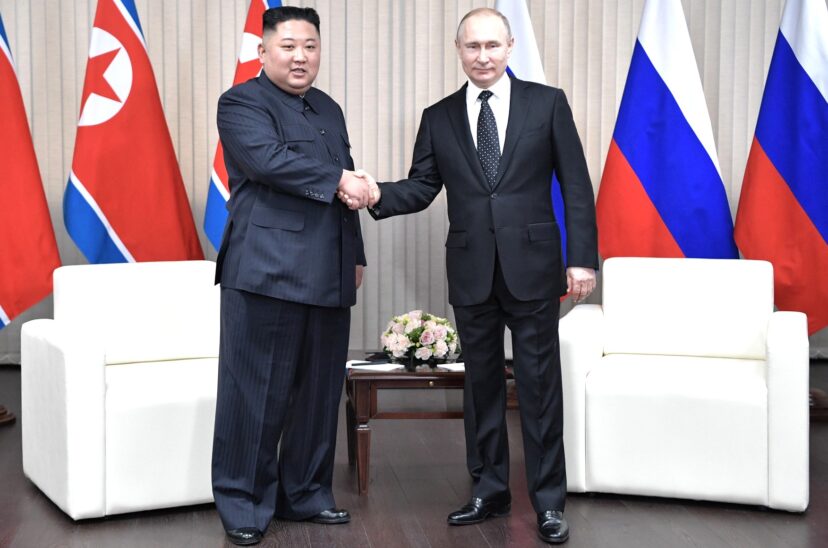 Putin y Kim Jong Un