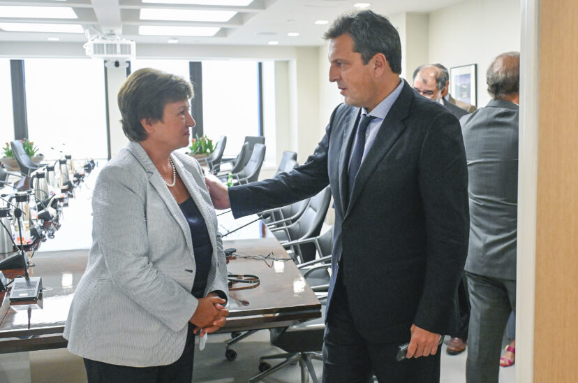 Sergio Massa Kristalina Georgieva