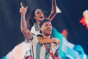 Tini Stoessel y Rodrigo De Paul