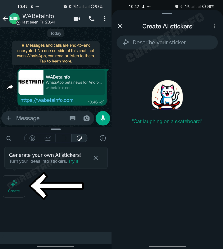 Actualización WhatsApp