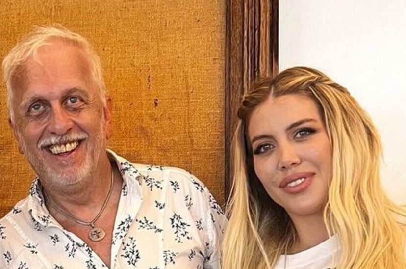 Andrés Nara con Wanda