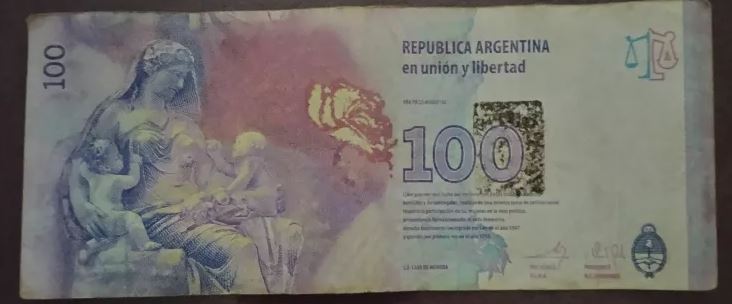 billete con error