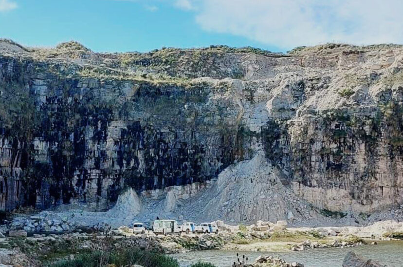 cayó cantera