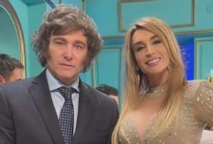 Milei y Fátima Florez