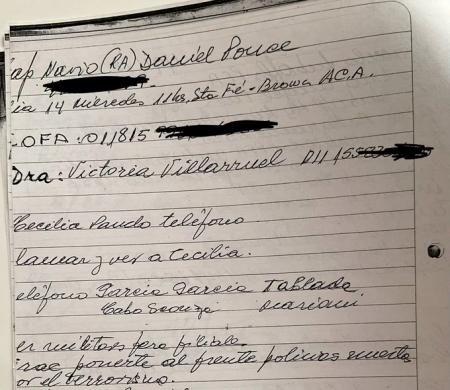 nota etchecolatz victoria villarruel
