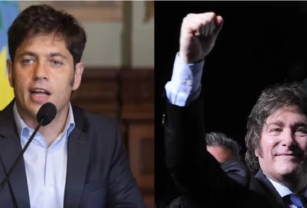 Kicillof y Milei
