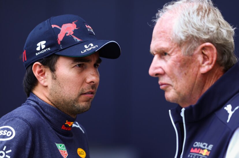 Marko y Checo Pérez