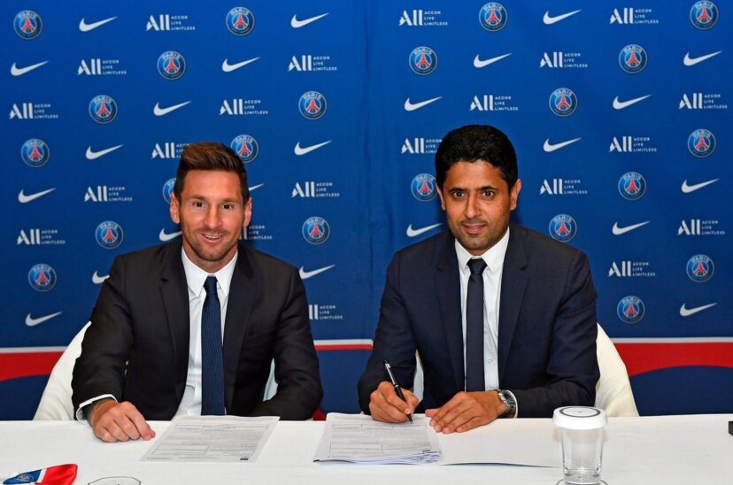 Messi PSG presidente