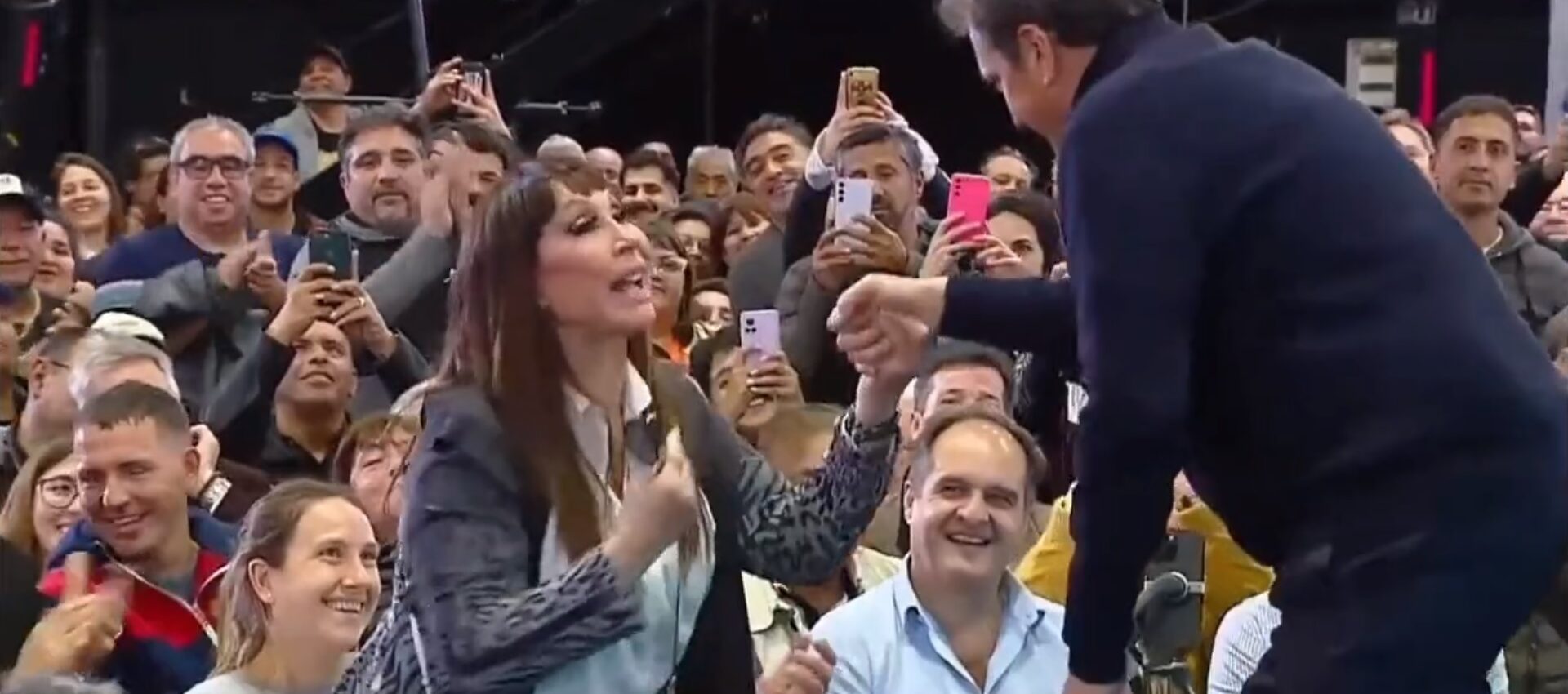 Moria Casan Sergio Massa