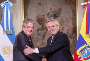 Presidente Ecuador Alberto Fernández