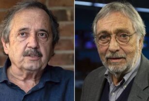 Alfonsín y Brandoni