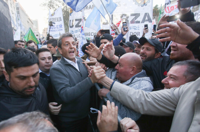 Sergio Massa acto CGT