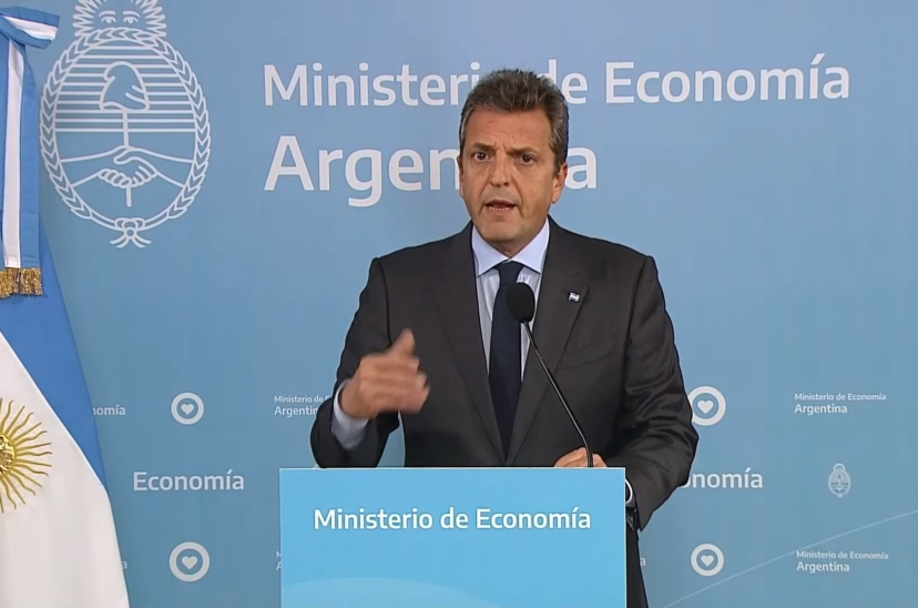 Sergio Massa anuncios