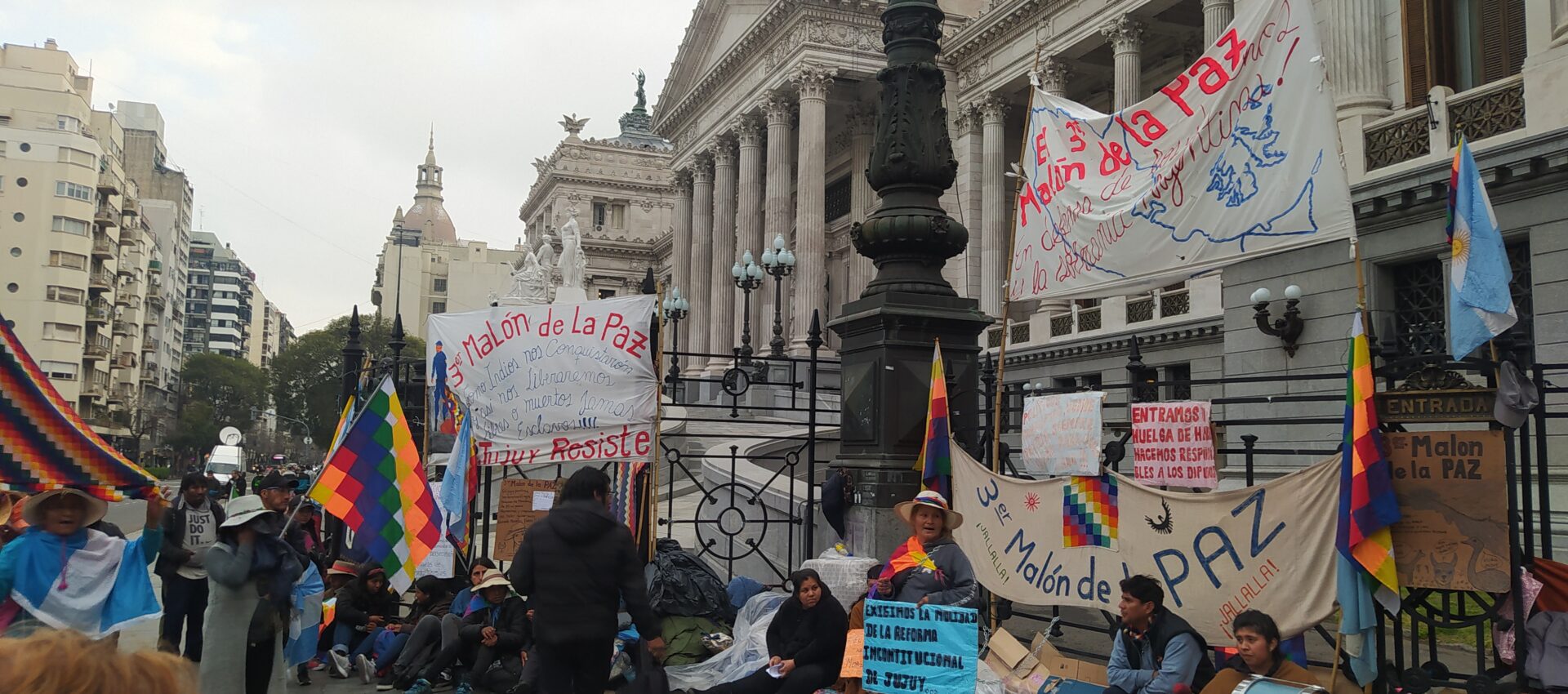 Tercer Malón de la Paz Congreso