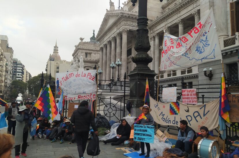 Tercer Malón de la Paz Congreso