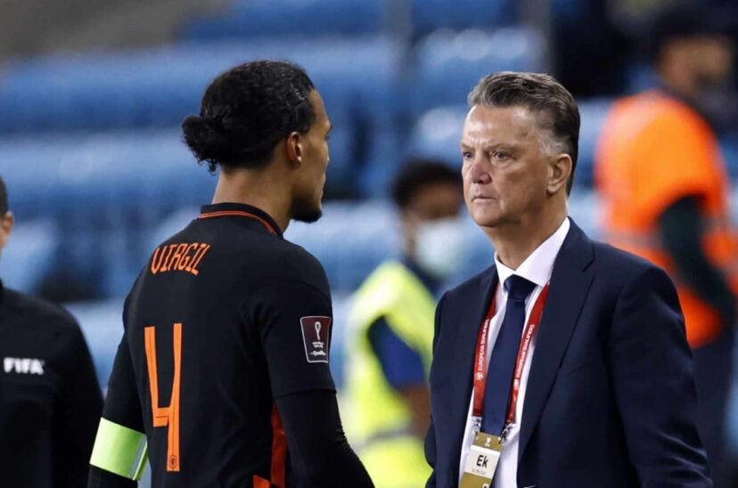 Van Gaal Messi Van Dijk