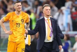 Weghorst y Van Gaal