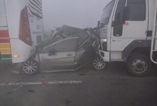 Choque en Zárate Brazo Largo.