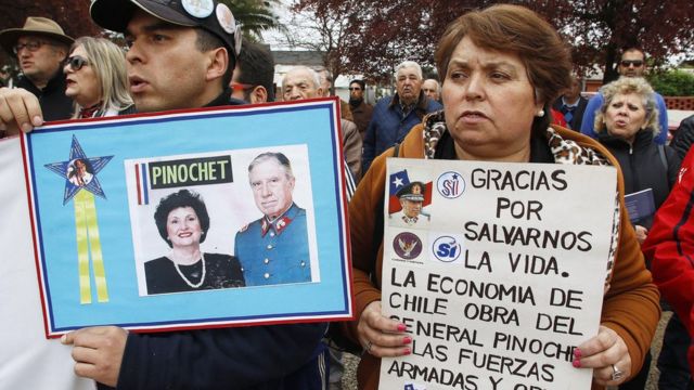 marcha pro pinochet