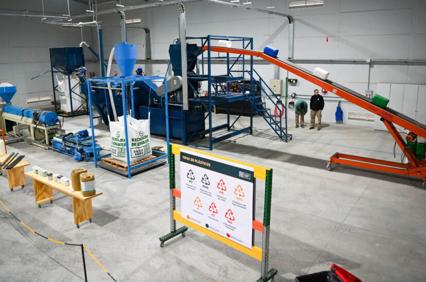 planta de reciclado de envases vacíos de fitosanitarios