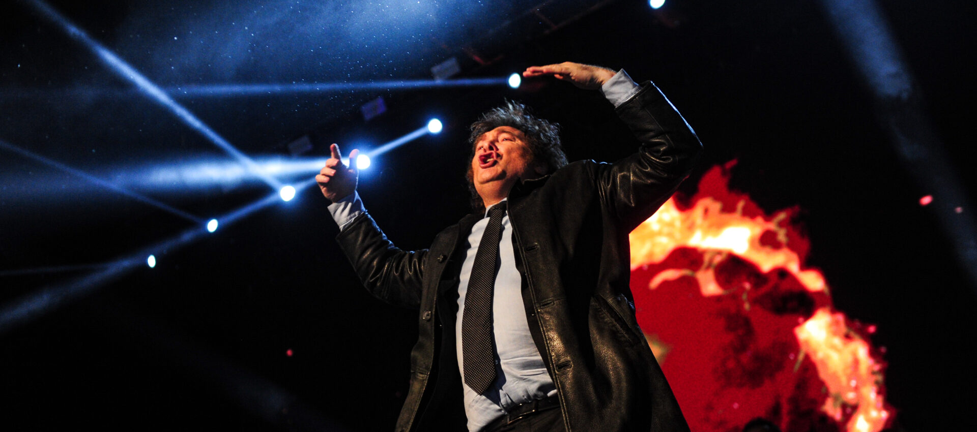 Javier Milei Movistar Arena