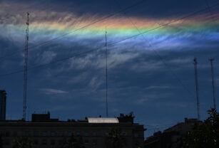 Nube arcoíris