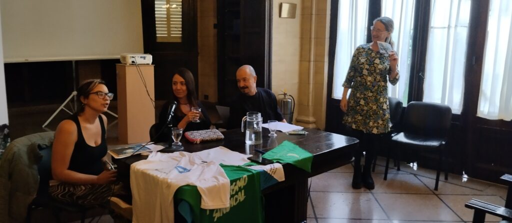 Primer Workshop de la Asociación Argentina para la Investigación en Historia de las Mujeres y Estudios de Género (AAIHMEG) titulado “Feministas que se repiensan”.