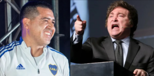 Javier Milei Juan Román Riquelme