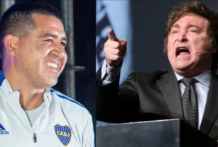 Javier Milei Juan Román Riquelme