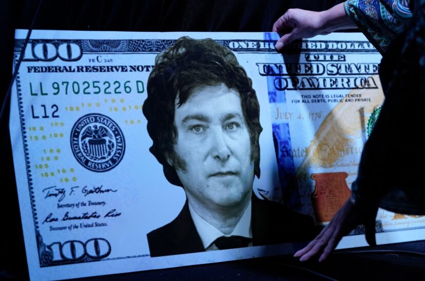 Milei dólar