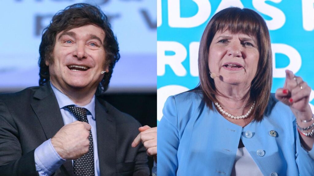 Milei y Bullrich
