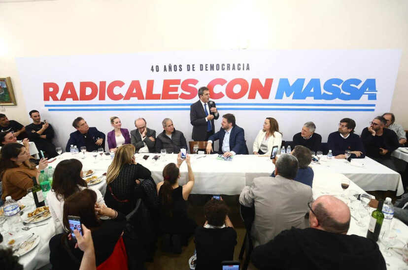 Radicales con Massa