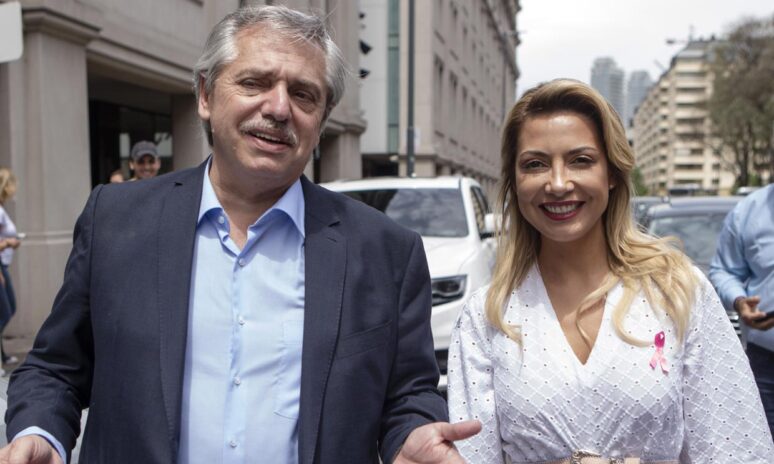 alberto fernandez y fabiola yañez