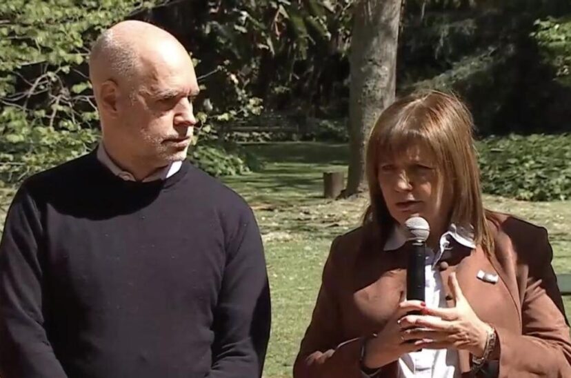 Patricia Bullrich y Rodríguez Larreta