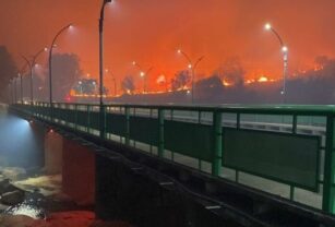Incendio en Cabalango, Córdoba.
