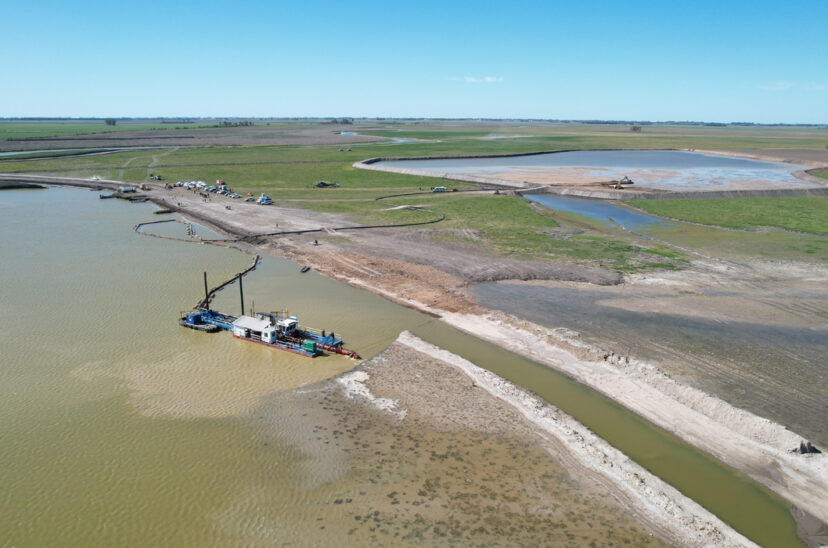 dragado Río Salado