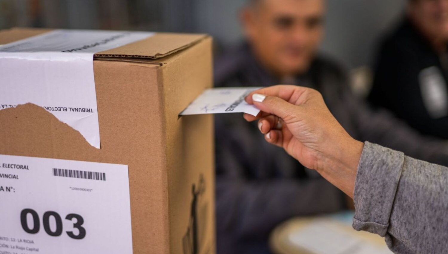 mesas de votacion