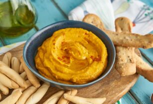 hummus de zanahoria