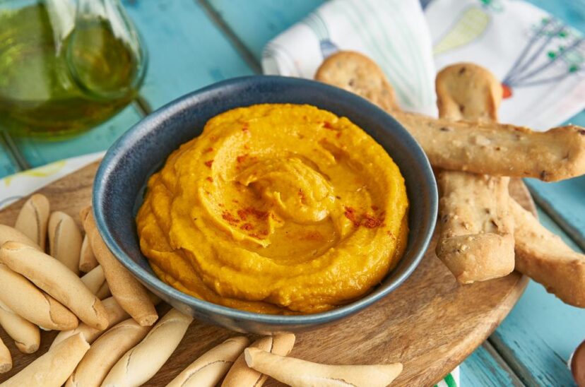 hummus de zanahoria