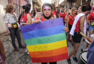 marcha del orgullo trans-villero